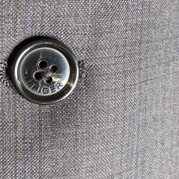 Tommy Hilfiger Sport Coat/Blazer Wool Charcoal Gray 42 Regular - Picture 3 of 6